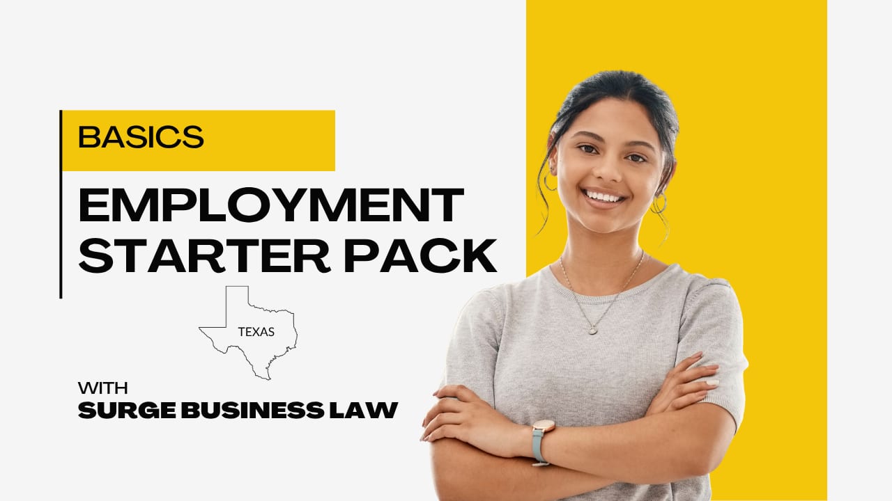 Texas Employer Startup Pack